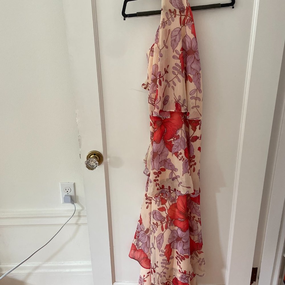 Mango Ruffled Floral Dress - Picture 6 of 7